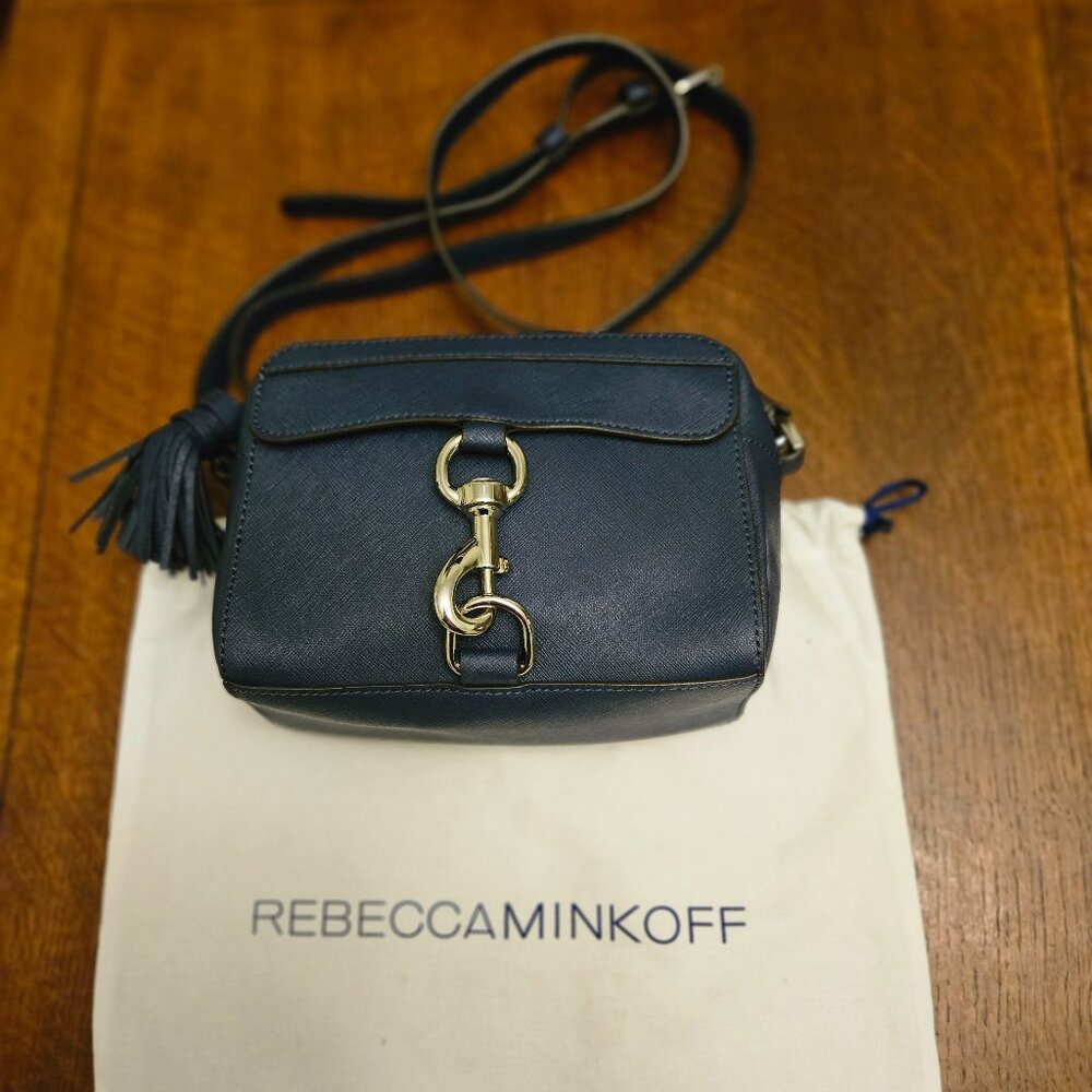 Rebecca Minkoff Indigo M.A.B. Small Crossbody Bag.